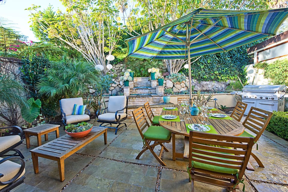 Dining Patio off the Kitchen