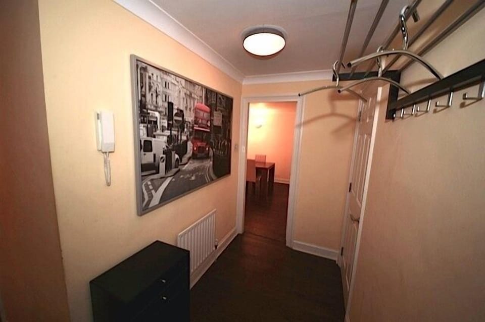 Entrance Hall & the dryer is in the utility cupboard (closed door on right)