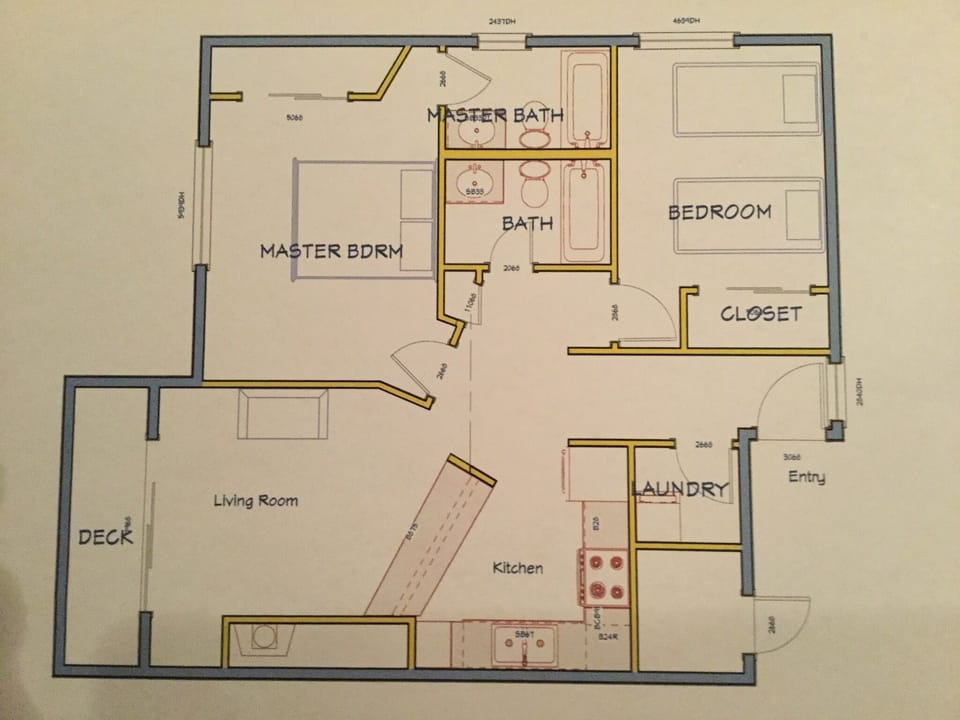Layout of condo