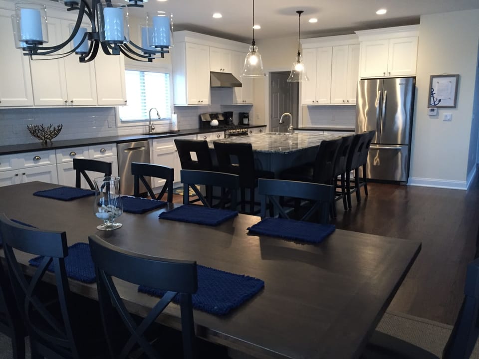 View from Dining Room. Walk-thru pantry (far end of pic) leads to small office.