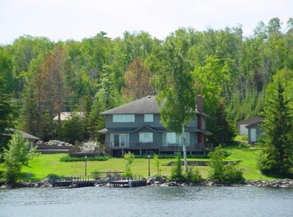 View from Lake Vermilion looking @ home