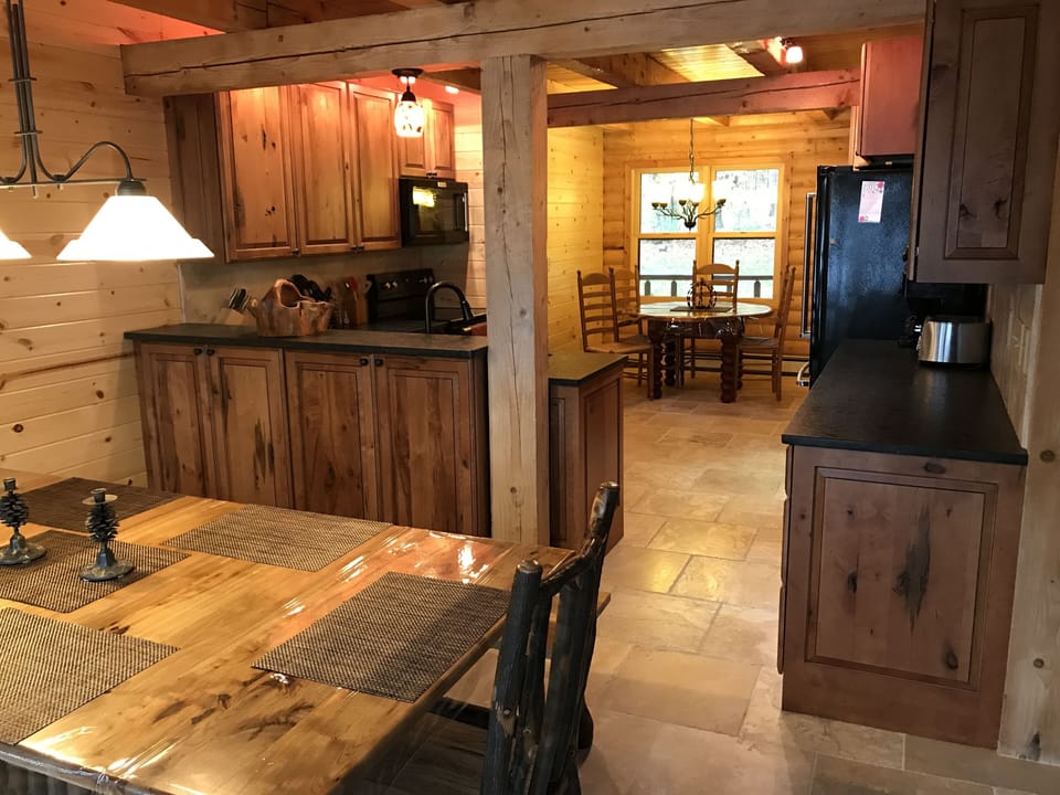 KITCHEN VIEW FROM DINING ROOM