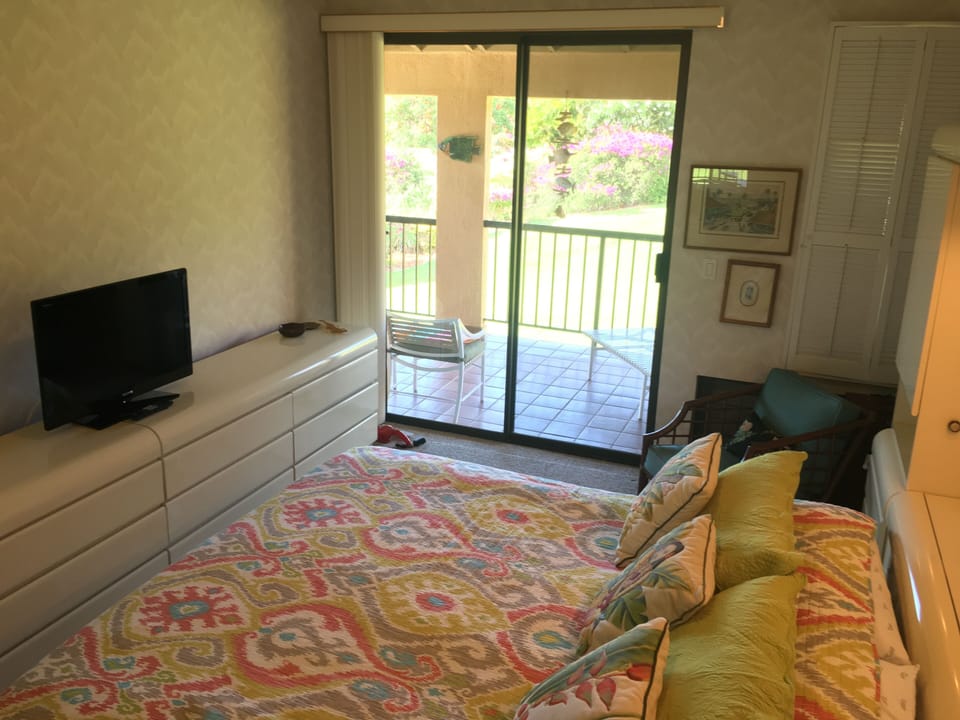 Additional view of the master suite with access to the lanai.
