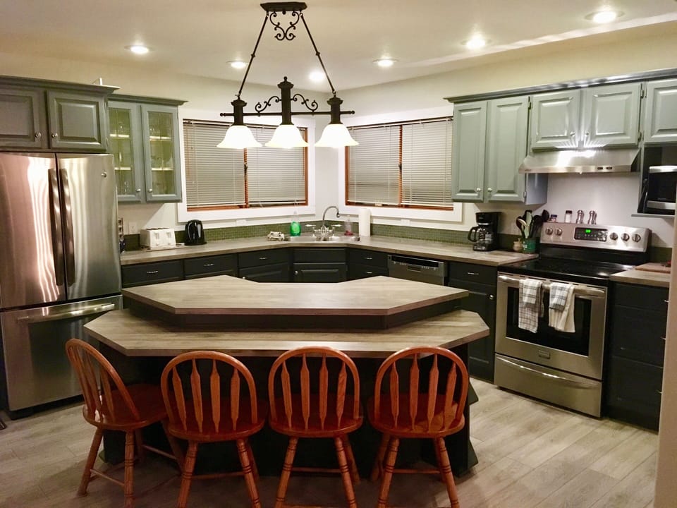 Newly renovated kitchen