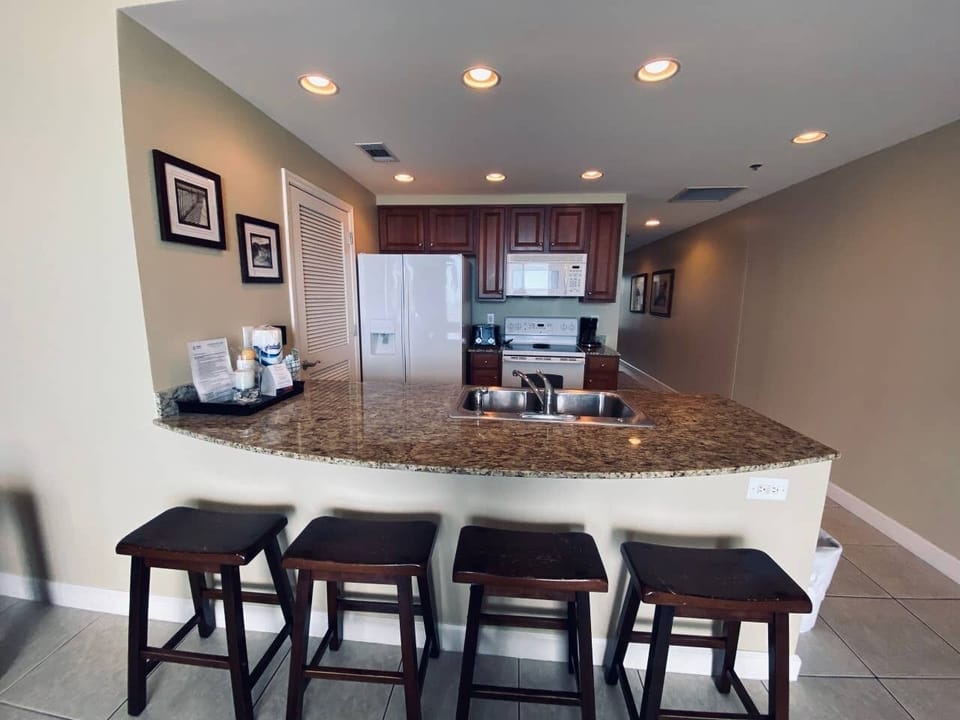 Feel like a master chef in our fully equipped kitchen!