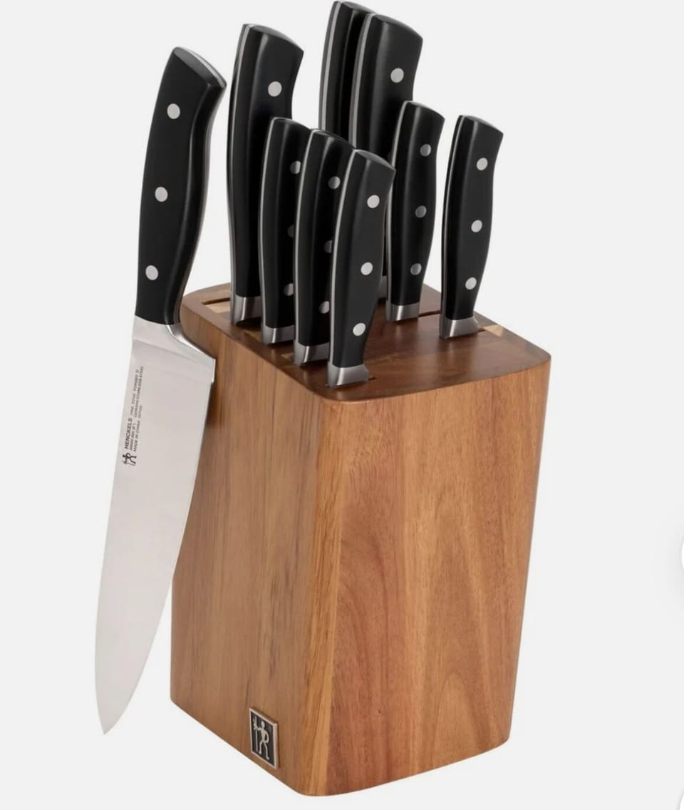 New Henkel knives (purchased July '25)!