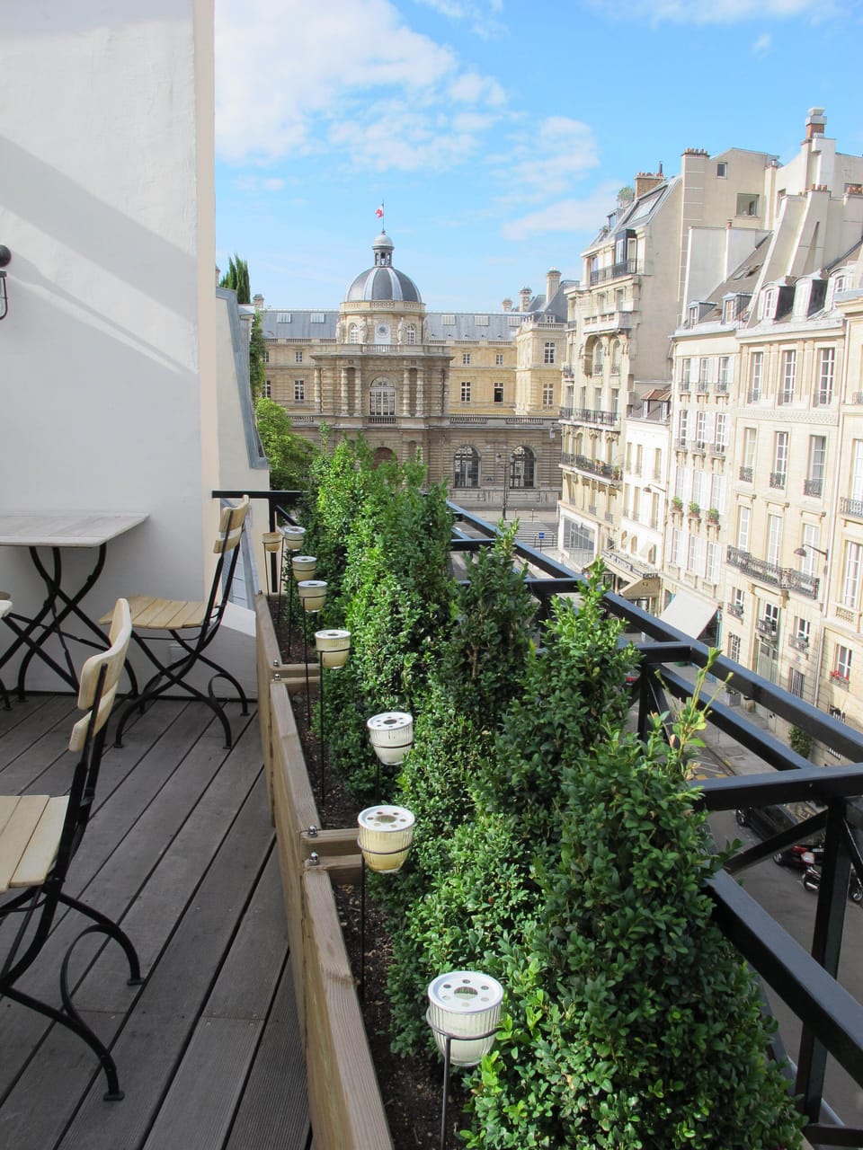 Terrace - View to the Senate