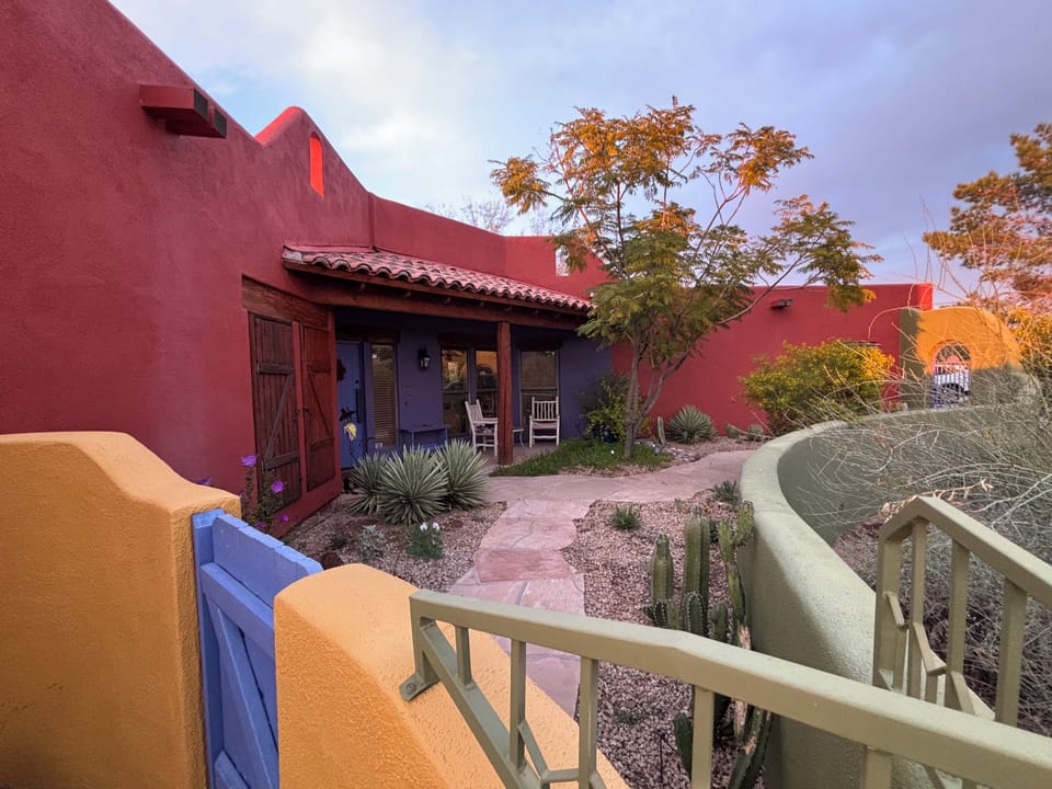 The front door Patio! 2025