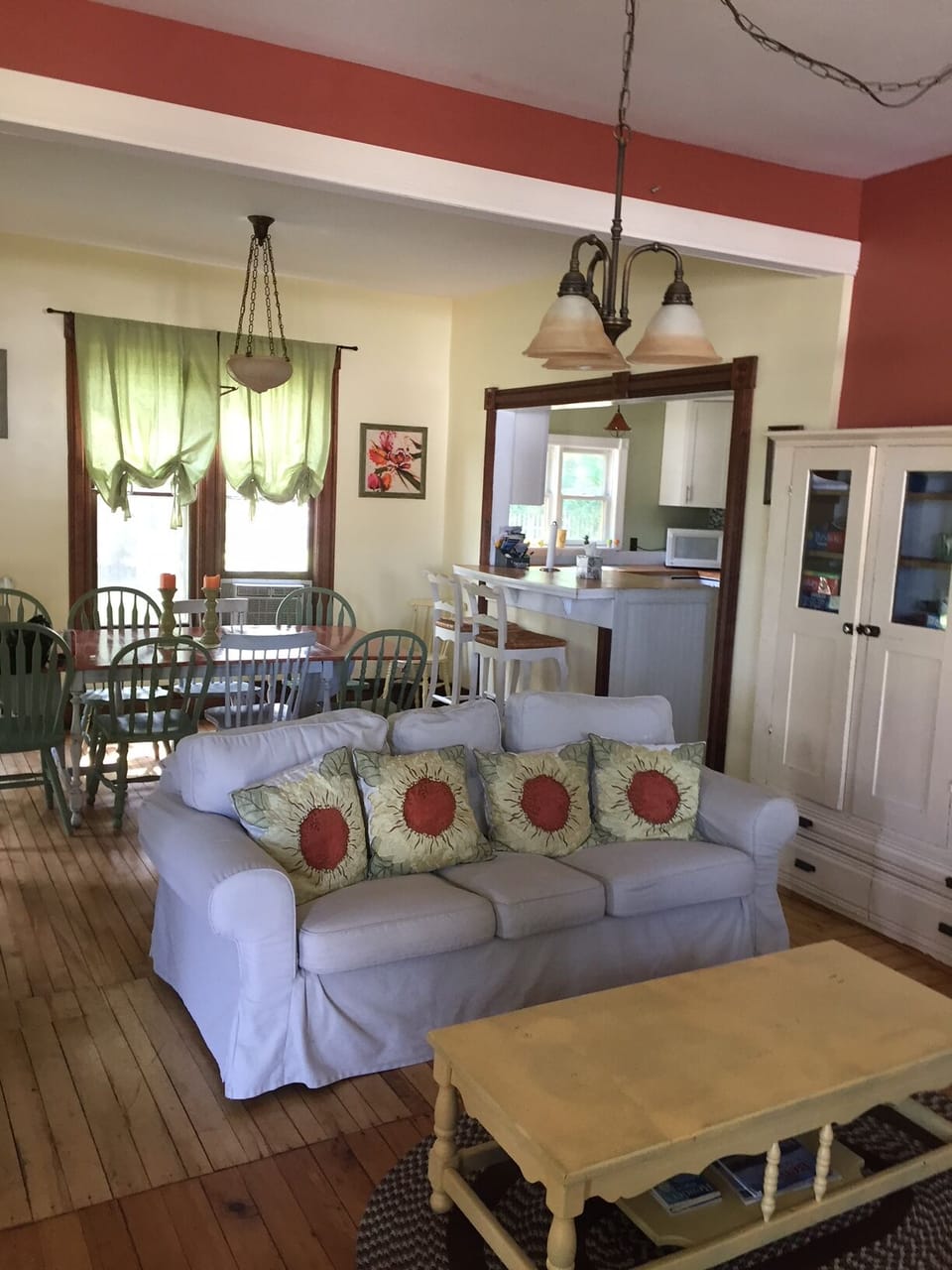 Living/Dining Combo open to kitchen