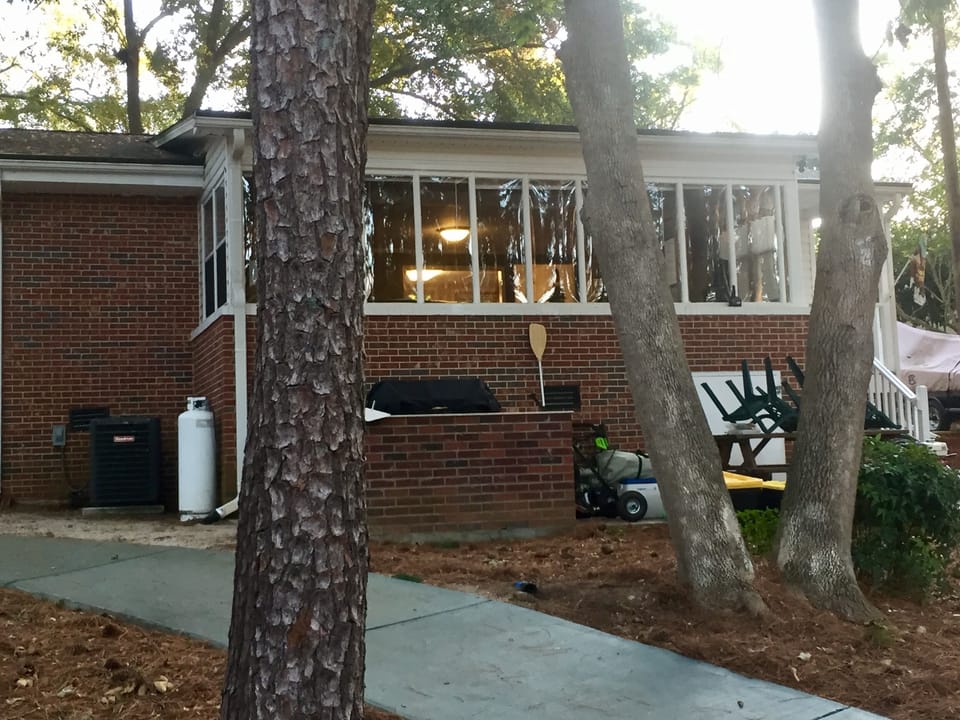 Back patio