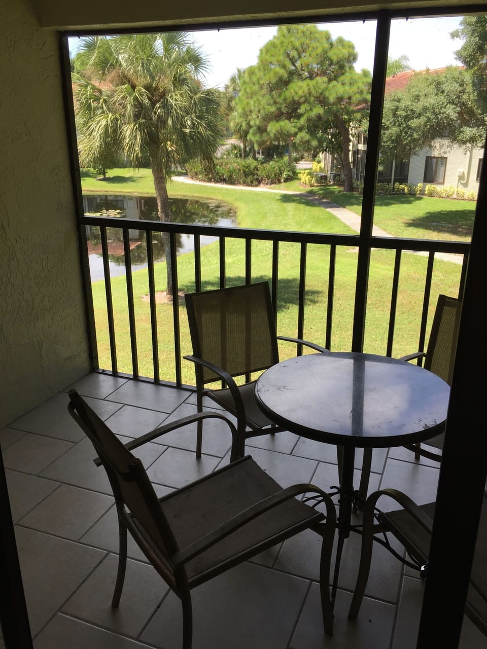 view from lanai