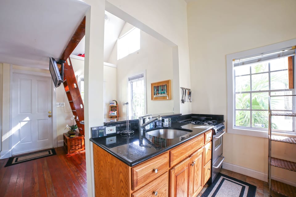 Conch House Full Kitchen And Living Room