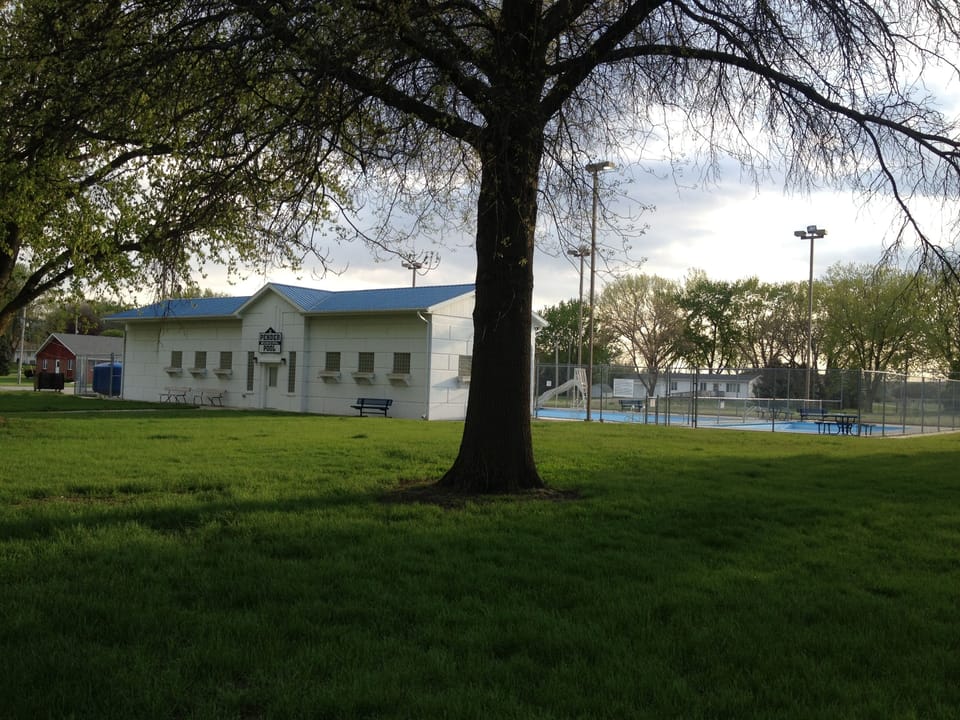 City swimming pool