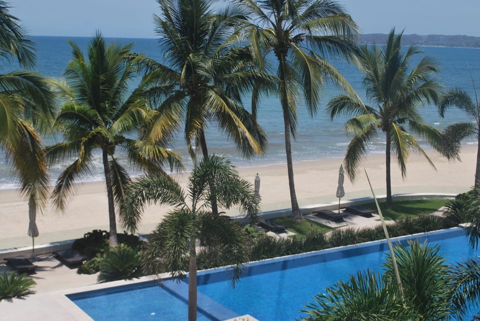 View from our balcony