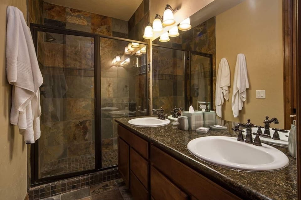 Bathroom #2 - Luxurious main level en-suite bath