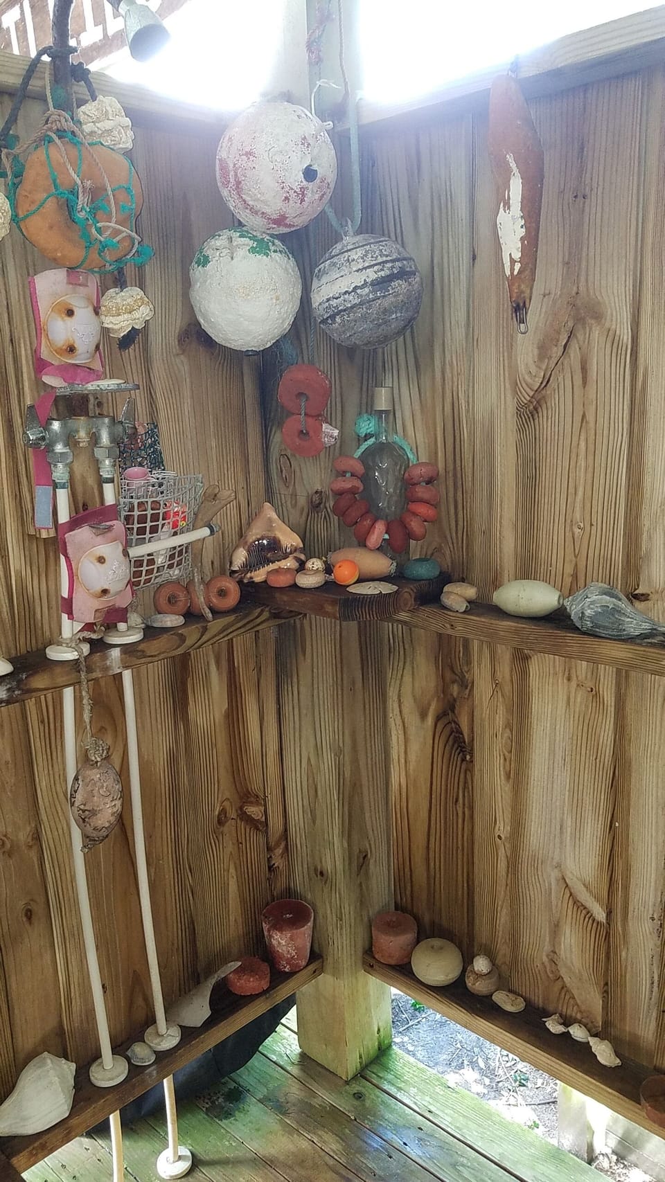 Our outdoor shower is a guest favorite