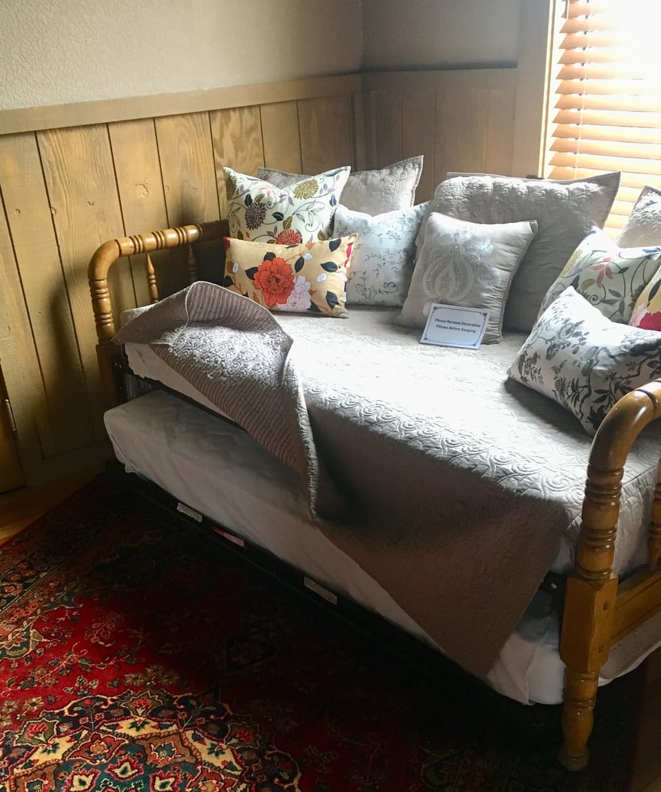 Twin with pop up trundle.  