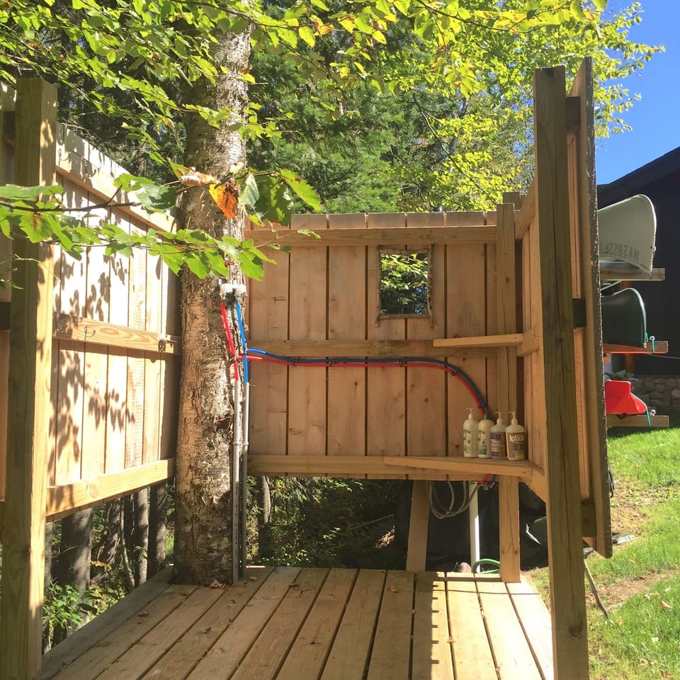 Outdoor shower 
