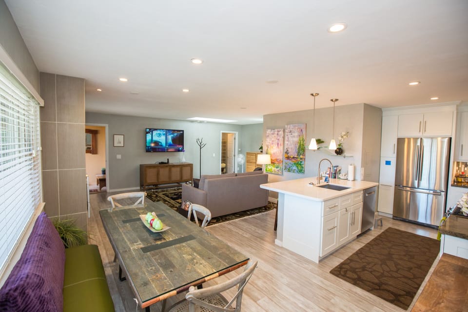 Living Area from Kitchen