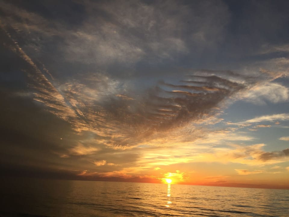 Beautiful sunset views just a few minutes walk!