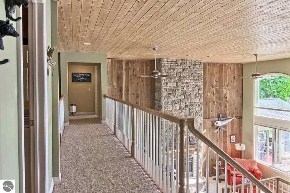upstairs hallway