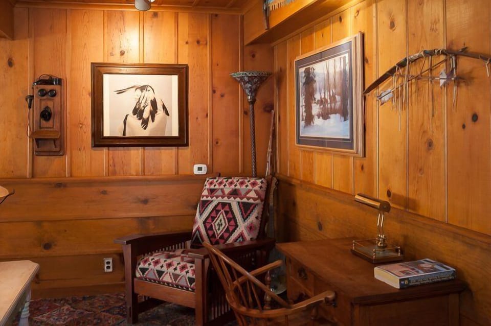 Relax and read a book after a day of hiking or skiing
