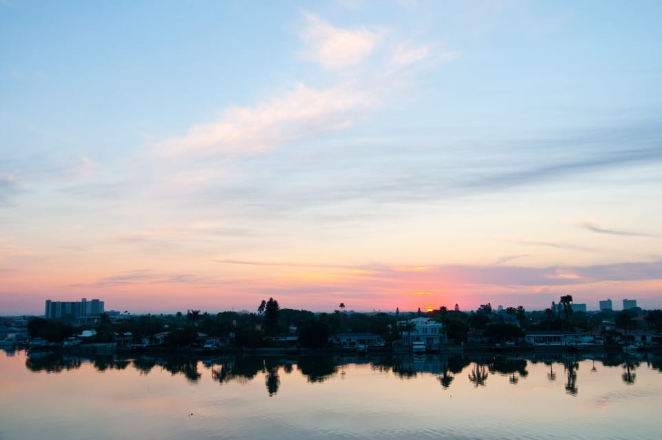 Beautiful 7 am 
sunrise