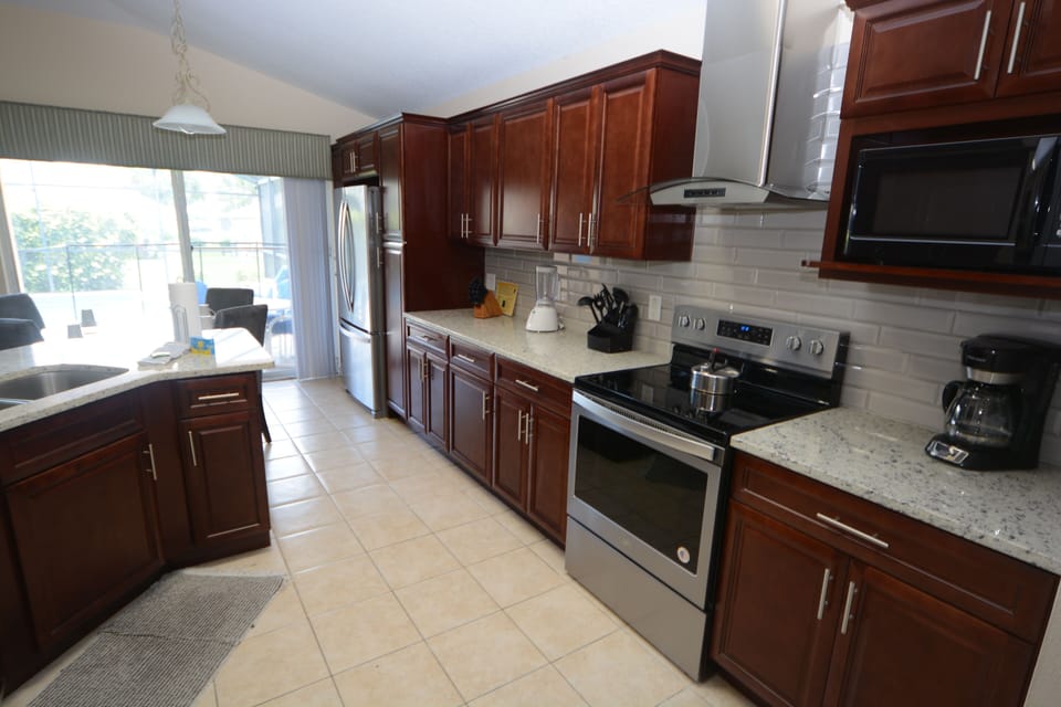 generous sized kitchen
