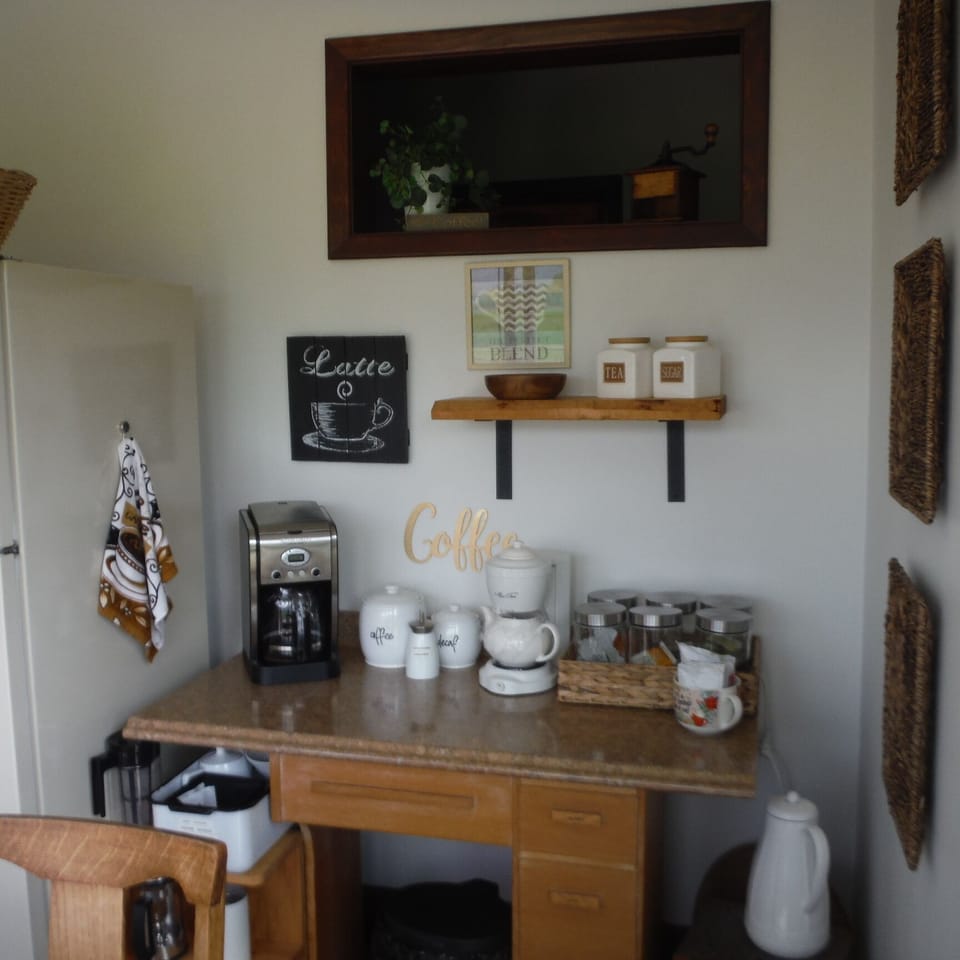 Coffee and Tea Bar.