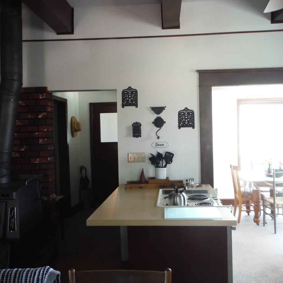 Large kitchen.