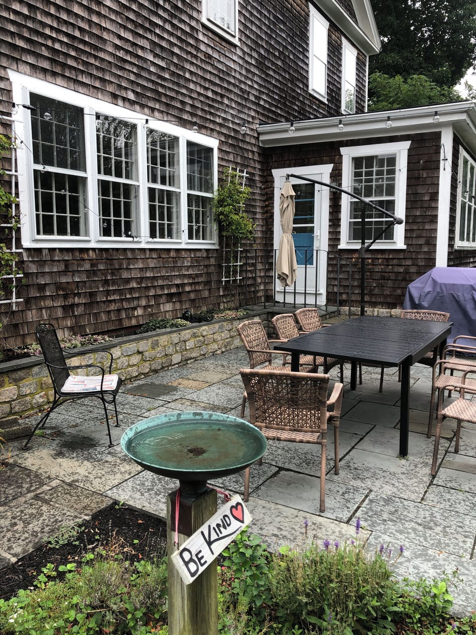 Outdoor dining