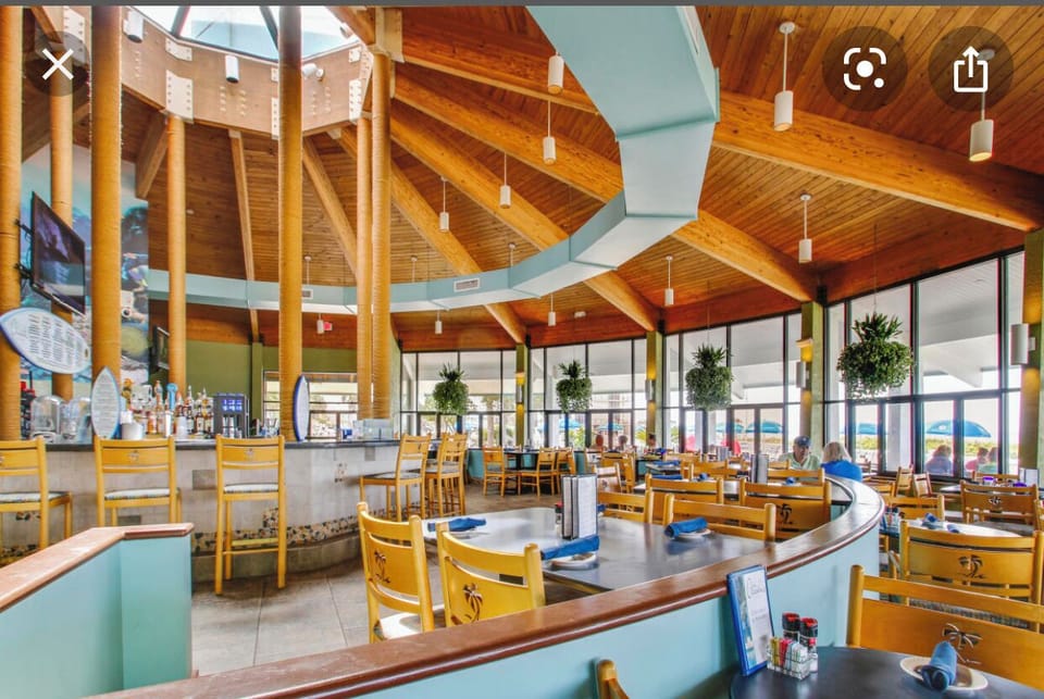 Oceans...Great Restaurant on site.  
