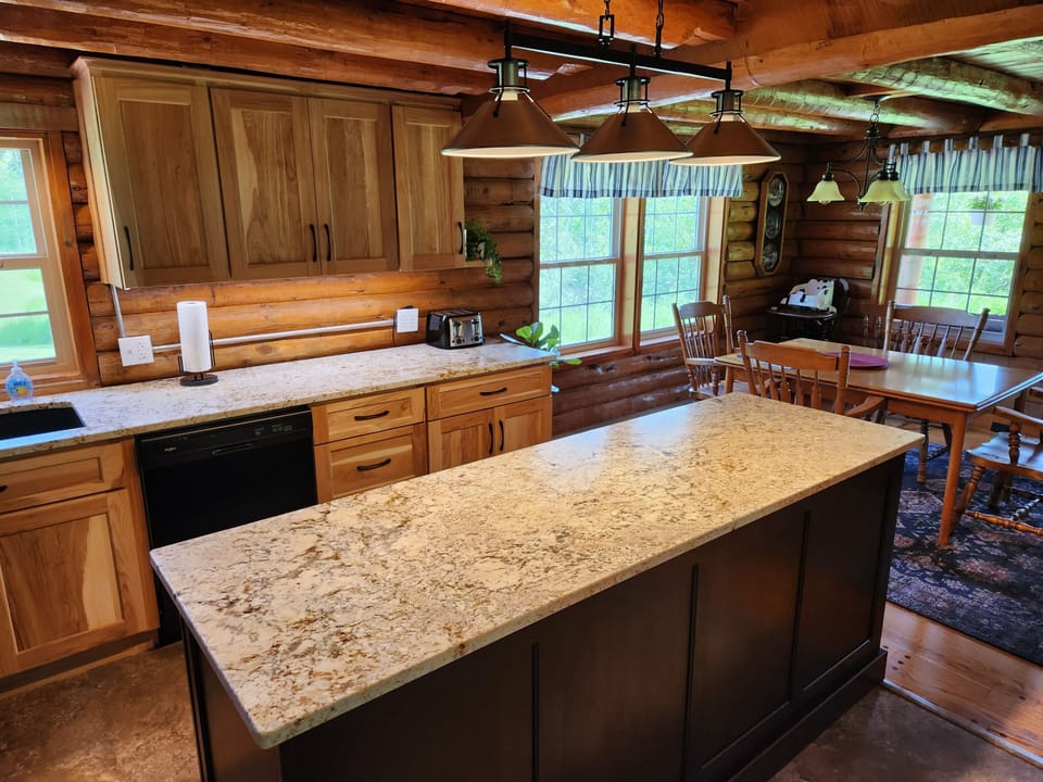 Kitchen showing 1 of 2 dining areas