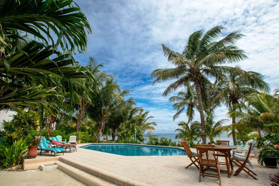 Poolside...