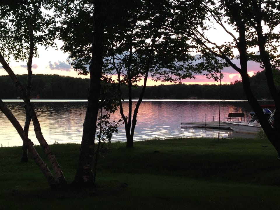 Beautiful - View from deck.