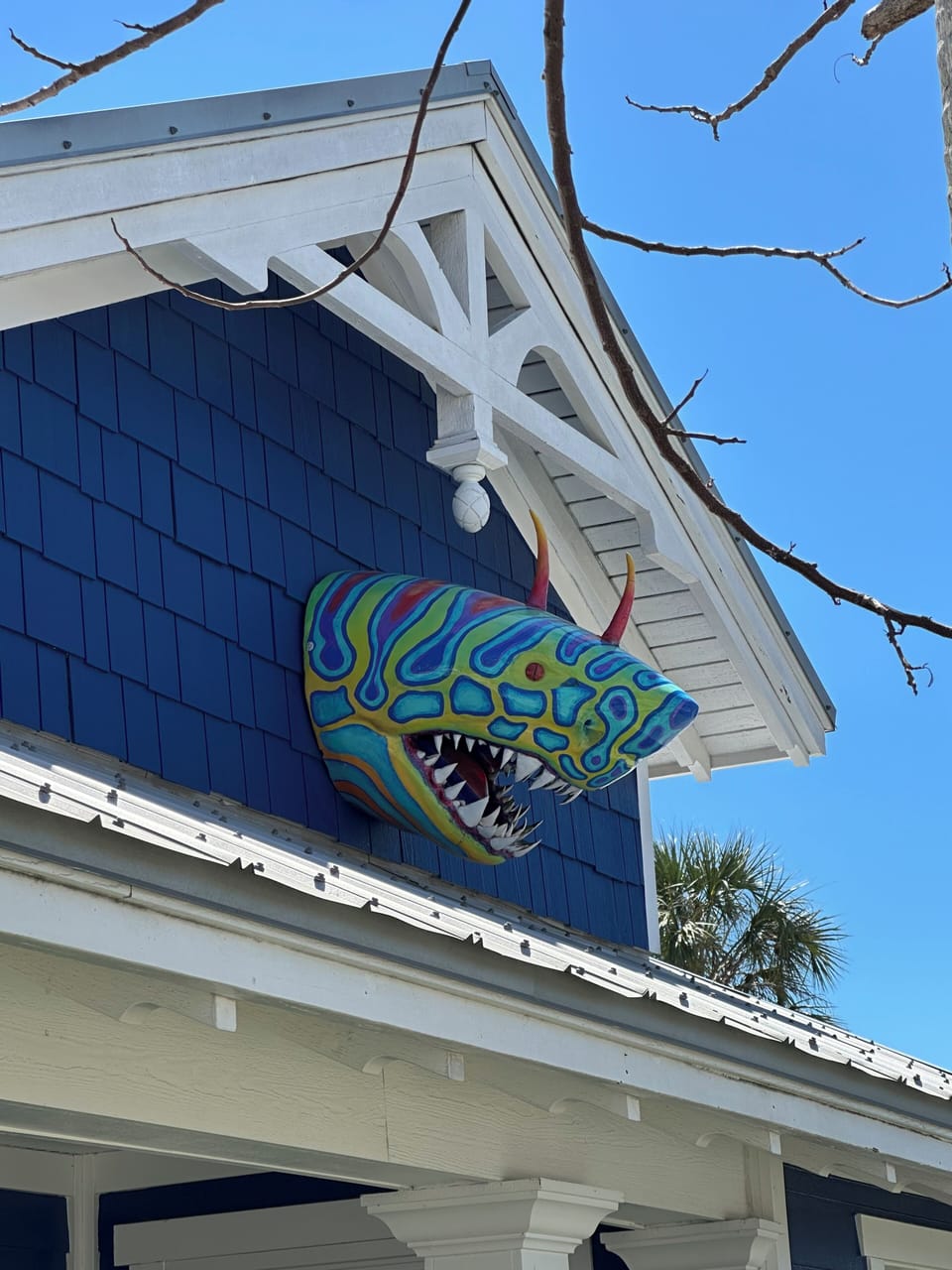 The Shark house.