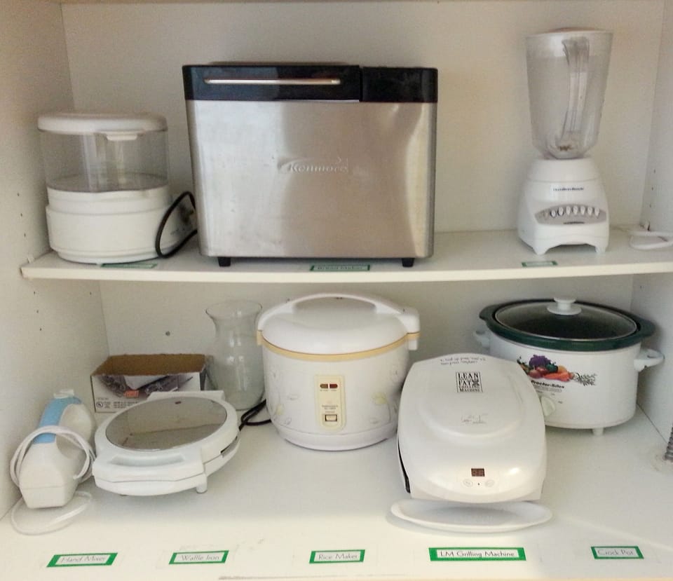 Steamer, Blender, Mixer, Grill, Slow Cooker & Makers for Bread, Rice, & Waffles