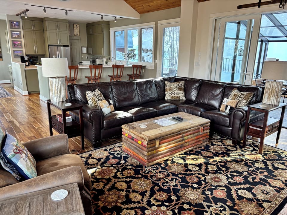 Plenty of seating for fun with family and friends.