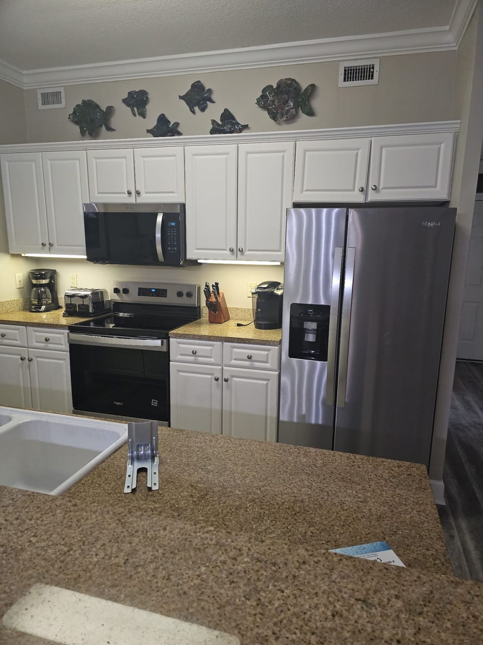 Updated kitchen appliances