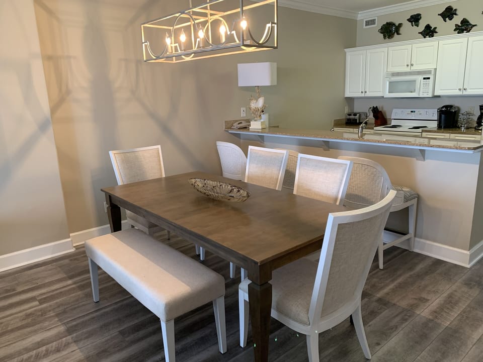 Dining Room with Bench Seating