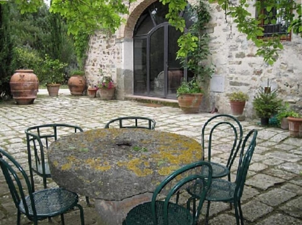private patio