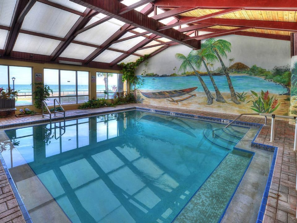 Heated indoor pool