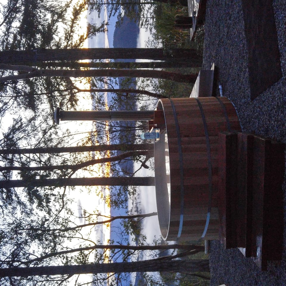 Wood-fired Hot Tub
