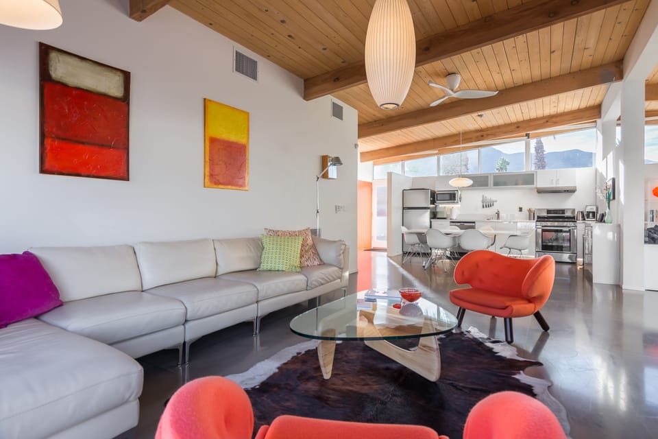 Vaulted wood beam ceilings 