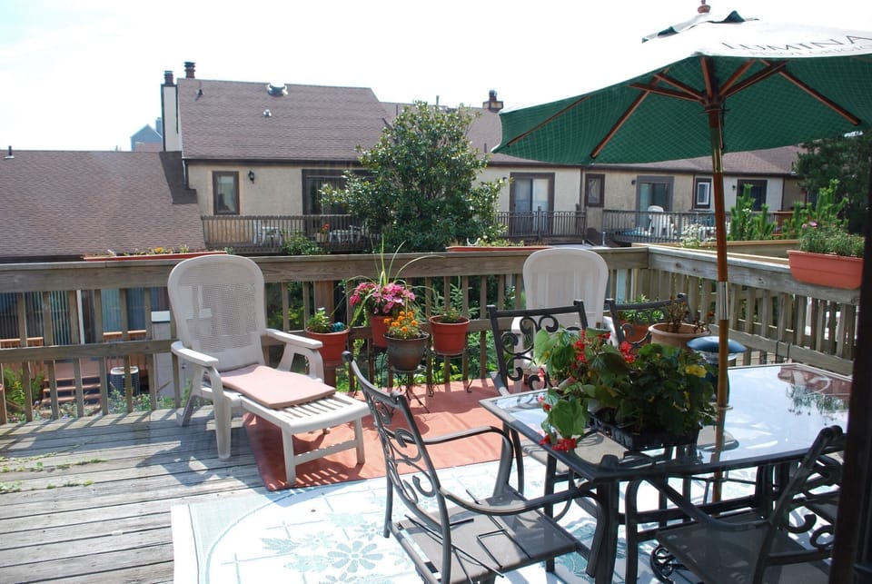 Rear Deck off of Kitchen/Dining Room