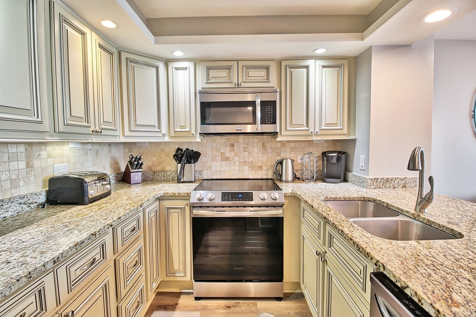 Gourmet Kitchen is Overstocked