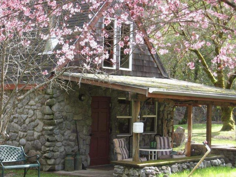 Enjoy the patio overlooking the vineyard