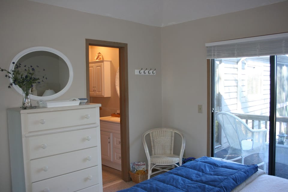 Master bedroom and bath