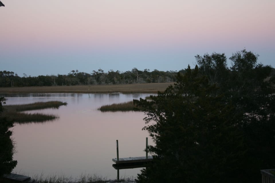 Our beautiful marsh view!