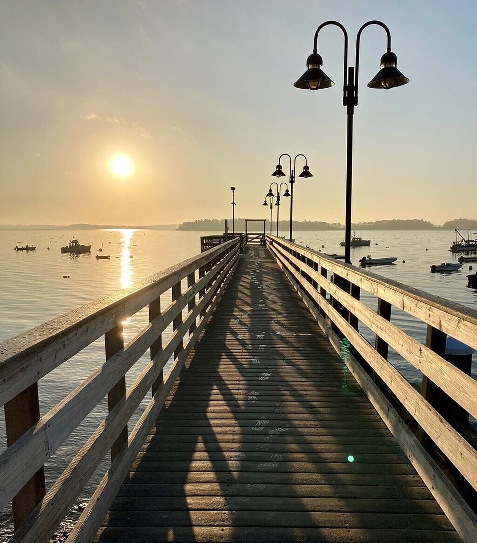 Town Landing early morning